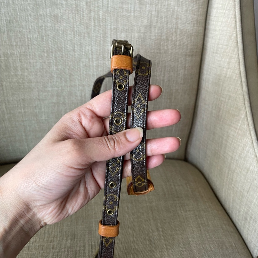 Authentic Louis Vuitton monogram crossbody strap - Picture 8 of 12